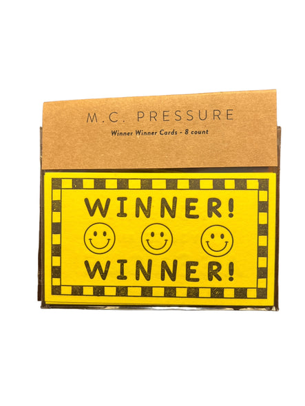 Winner Winner Cards - The Paper Drawer