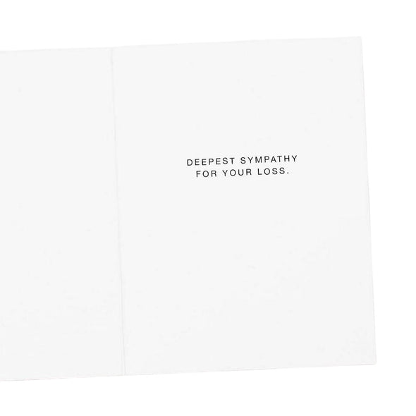 Something That is Loved Sympathy Card