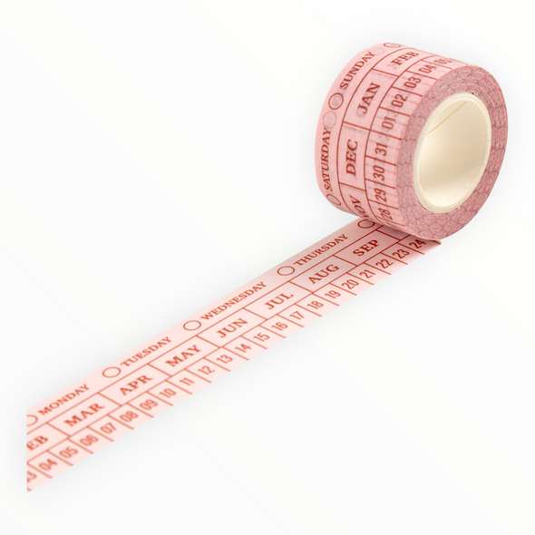 Days & Months Washi Tape